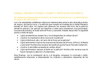 Lengua y Literatura 1 medio-Unidad 3-OA2,5,6,23-Actividad 11