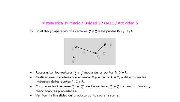 Matemática 1 medio-Unidad 3-OA11-Actividad 5