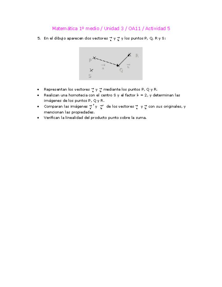 Matemática 1 medio-Unidad 3-OA11-Actividad 5