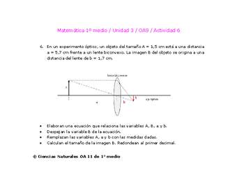 Matemática 1 medio-Unidad 3-OA9-Actividad 6