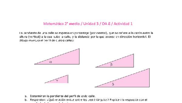 Matemática 2 medio-Unidad 3-OA8-Actividad 1