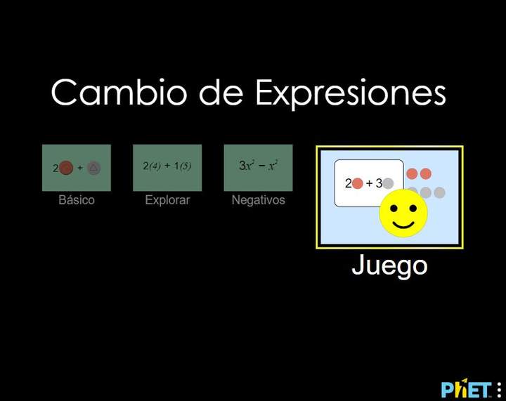 Cambio de Expresiones