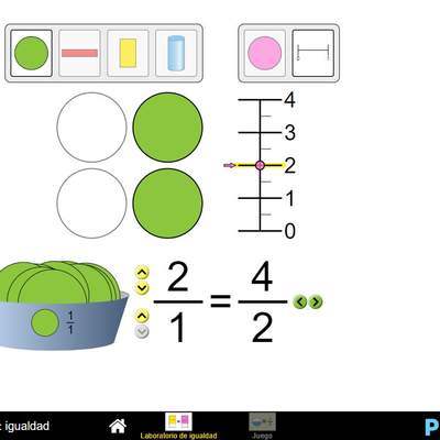Fracciones: igualdad
