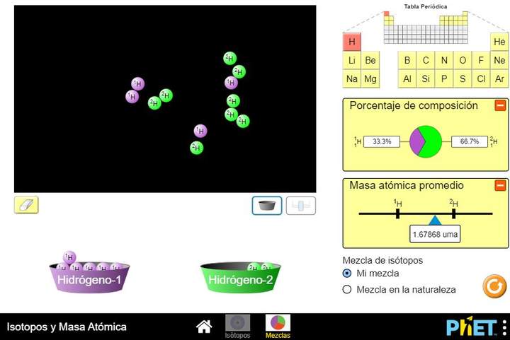 Isotopos y Masa Atómica