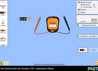 Kit de Construcción de Circuitos: CD - Laboratorio Virtual