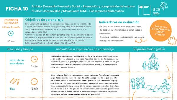 ED NT  Ficha N° 10 Movimiento en 15 minutos