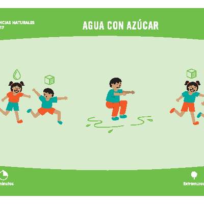 Agua con azúcar