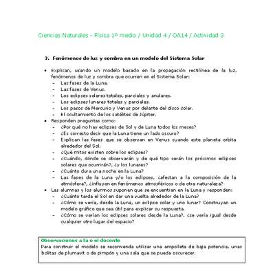 Ciencias Naturales 1 medio-Unidad 4-OA14-Actividad 3