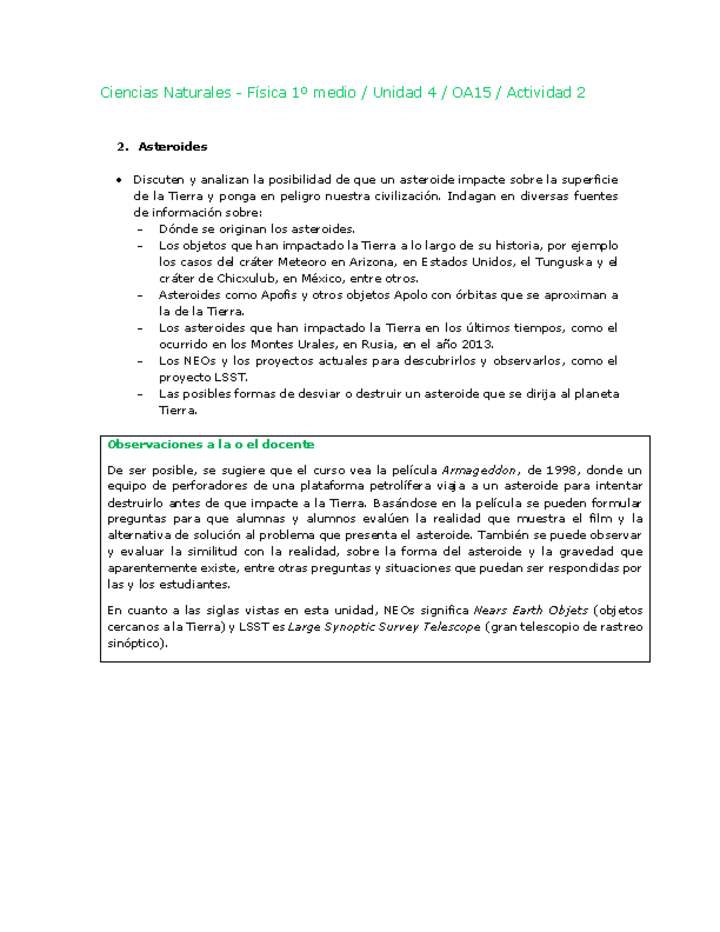 Ciencias Naturales 1 medio-Unidad 4-OA15-Actividad 2