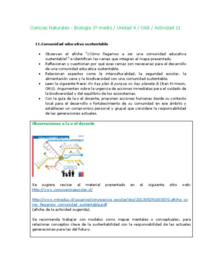 Ciencias Naturales 1 medio-Unidad 4-OA8-Actividad 11