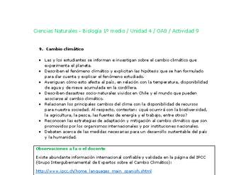 Ciencias Naturales 1 medio-Unidad 4-OA8-Actividad 9