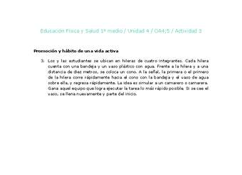 Educación Física 1 medio-Unidad 4-OA4;5-Actividad 3