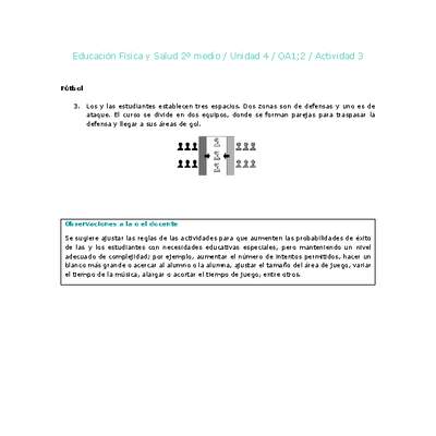 Educación Física 2 medio-Unidad 4-OA1;2-Actividad 3