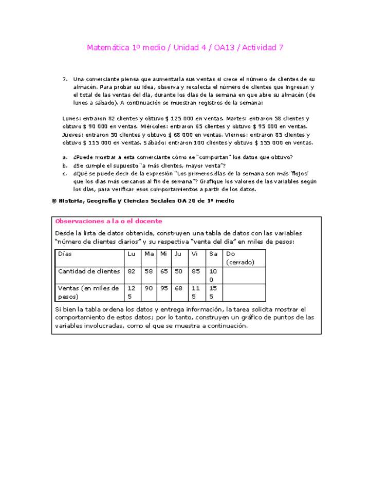 Matemática 1 medio-Unidad 4-OA13-Actividad 7