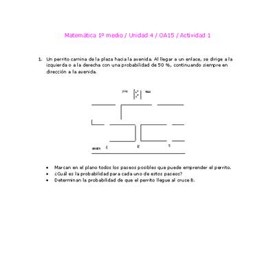Matemática 1 medio-Unidad 4-OA15-Actividad 1