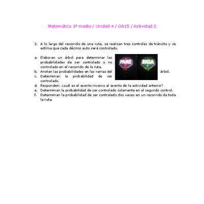 Matemática 1 medio-Unidad 4-OA15-Actividad 2