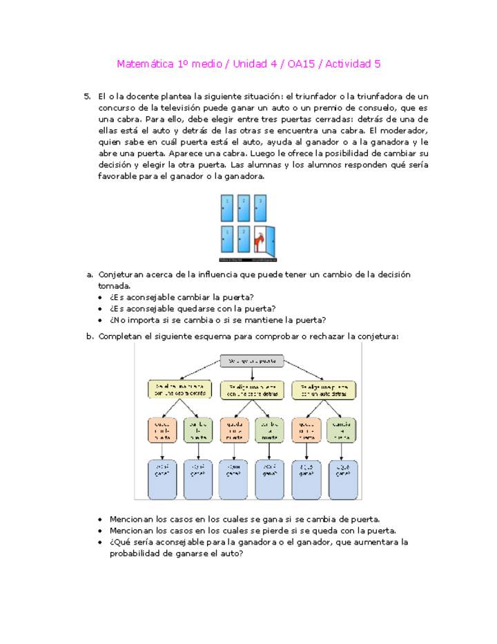 Matemática 1 medio-Unidad 4-OA15-Actividad 5