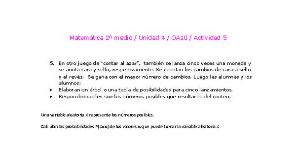 Matemática 2 medio-Unidad 4-OA10-Actividad 5