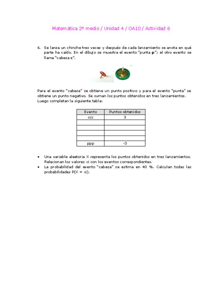 Matemática 2 medio-Unidad 4-OA10-Actividad 6