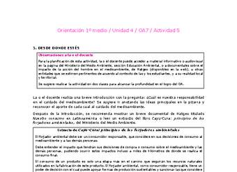 Orientación 1 medio-Unidad 4-OA7-Actividad 5