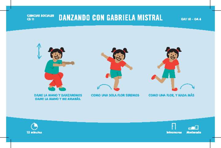 Danzando con Gabriela Mistral