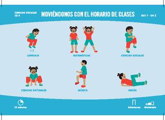 Moviéndonos con el horario de clases