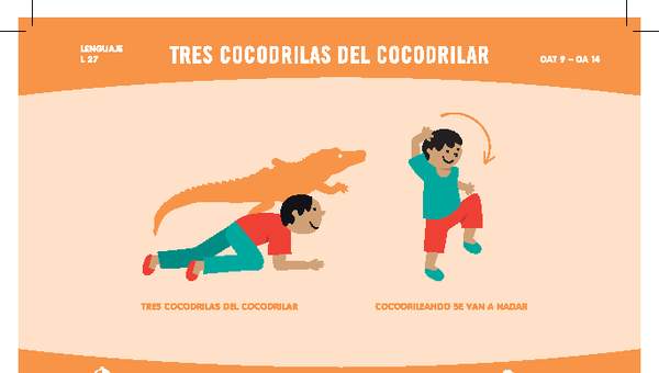 Tres cocodrilas del cocodrilar