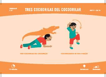 Tres cocodrilas del cocodrilar