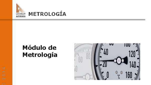 Presentación Fundamentos de metrología - magnitudes