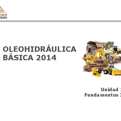 Presentación Fundamentos de oleo-hidráulica, tercera parte