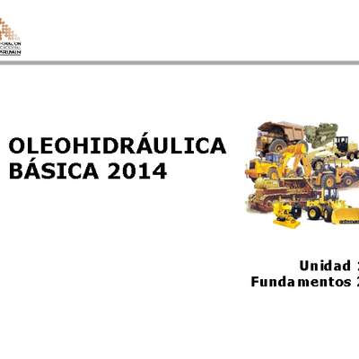 Presentación Fundamentos de oleo-hidráulica, segunda parte