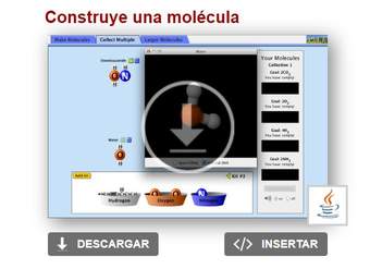 Construye una molécula