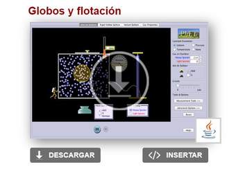 Globos y flotación