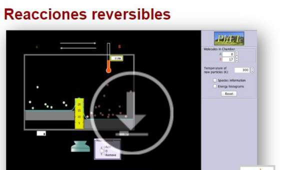 Reacciones reversibles