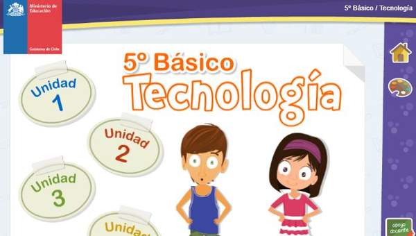 Textos Escolares Digitales - 5° Básico Tecnología