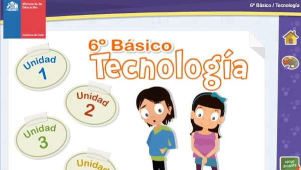 Textos Escolares Digitales - 6° Básico Tecnología