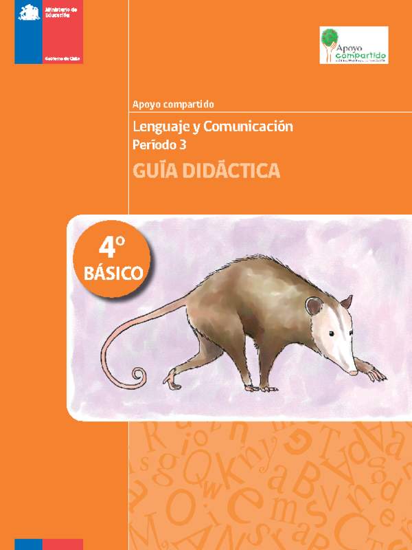 Guía didáctica: Período 3