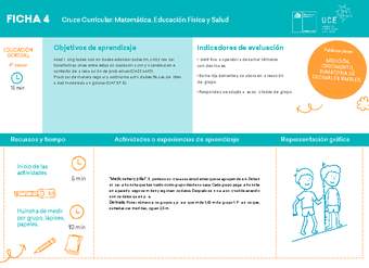4° básico, Ficha N° 4 Movimiento en 15 minutos