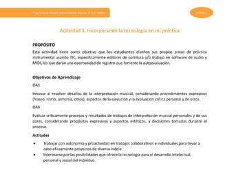 Actividad 3: Incorporando la tecnología en mi práctica