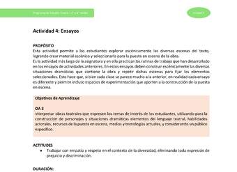 Actividad 4: Ensayos