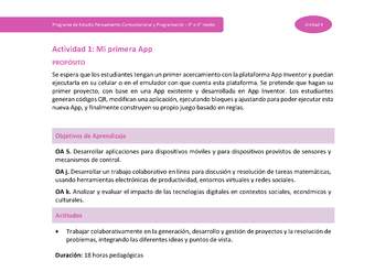 Actividad 1: Mi primera App