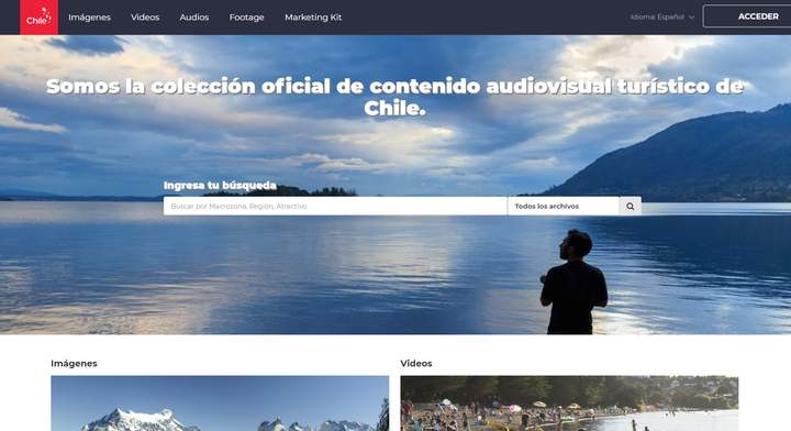 Banco audiovisual del servicio nacional de turismo