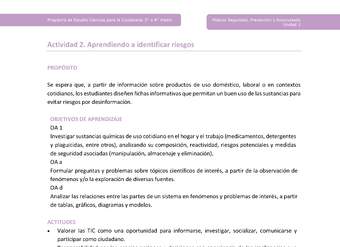 Actividad 2: Aprendiendo a identificar riesgos