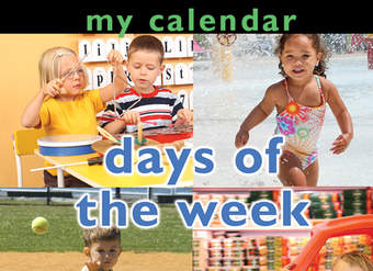 My Calendar: Days of the Week