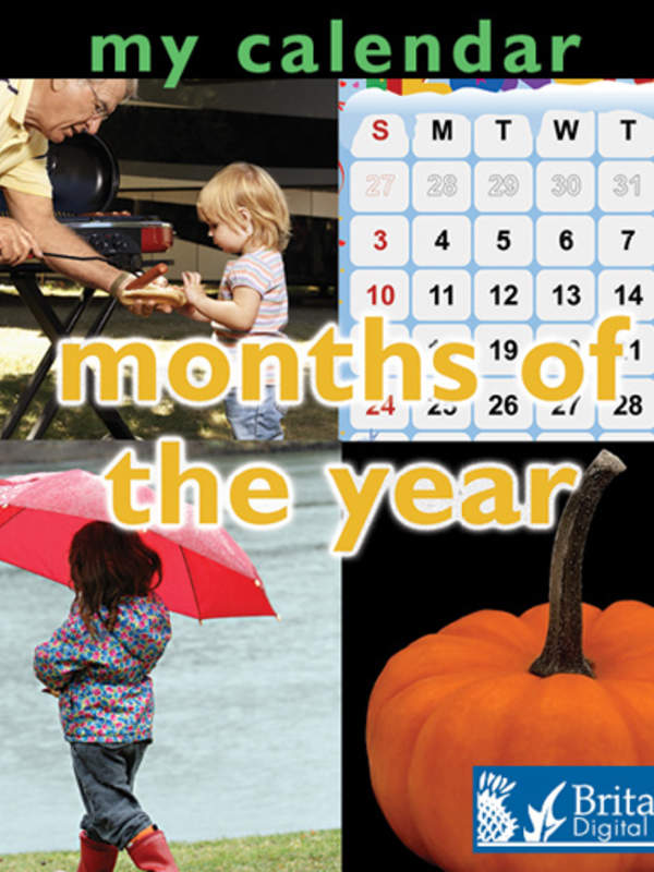 My Calendar: Months of the Year