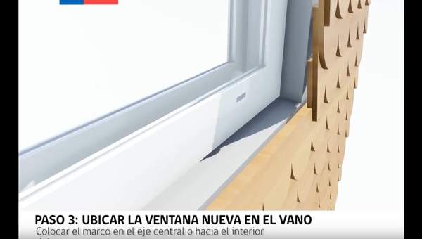 Aislación térmica - recambio de ventanas PVC