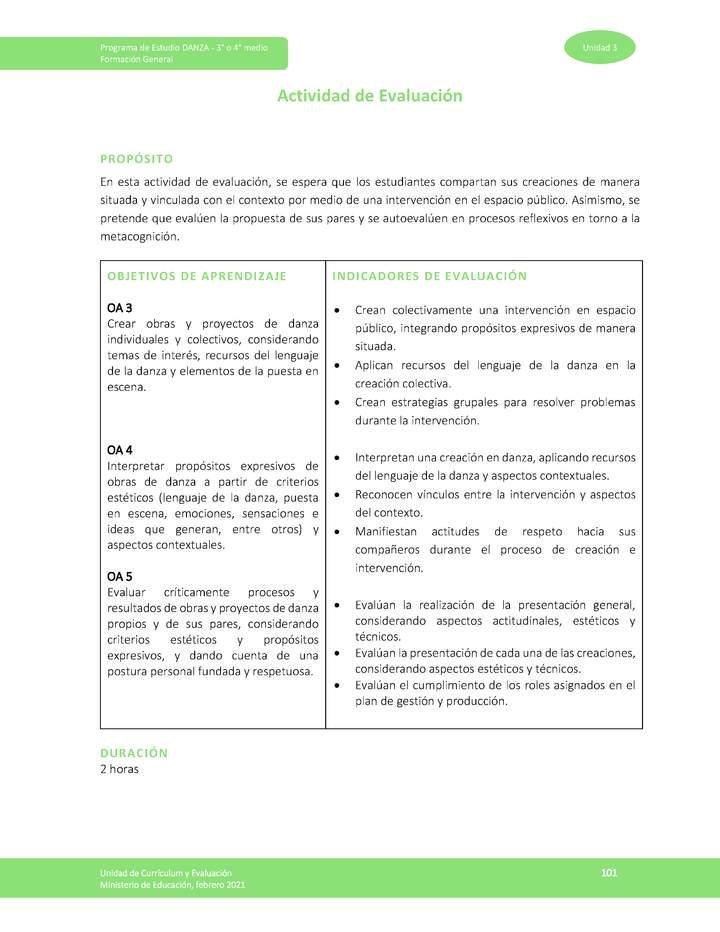 Actividad de evaluación sumativa