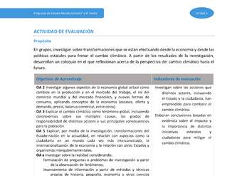 Actividad de evaluación Unidad 3