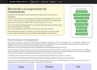 Tutoriales programación Ya