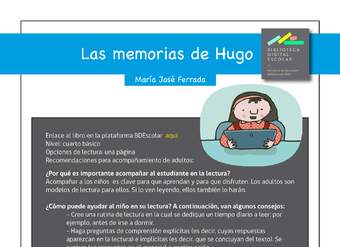 Plan lector 4° básico Las memorias de Hugo